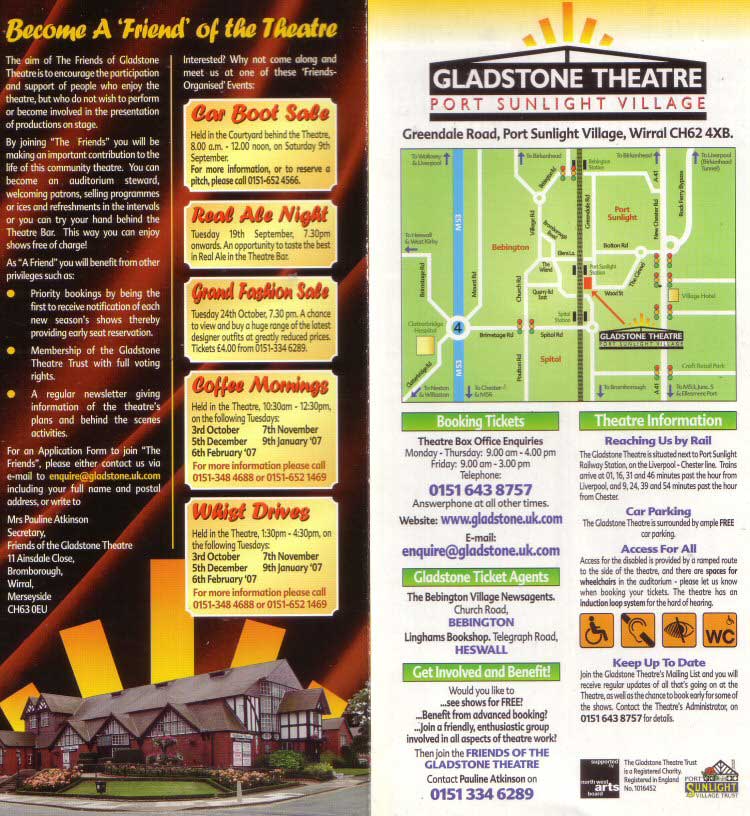 Chestertourist.com - Gladstone Theatre Wirral Page Three